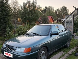 2007 Lada (ВАЗ) 2110, зелёный, 170000 рублей, вид 2
