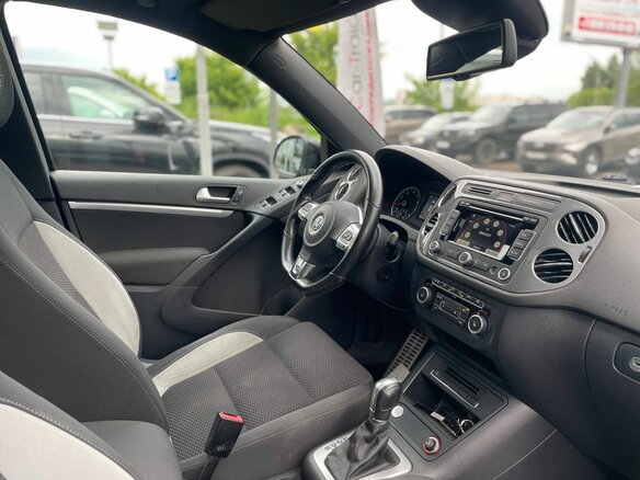 2014 Volkswagen Tiguan I Рестайлинг, чёрный - вид 19