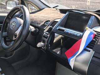 2007 Toyota Prius II Рестайлинг (XW20), синий, 750000 рублей, вид 3