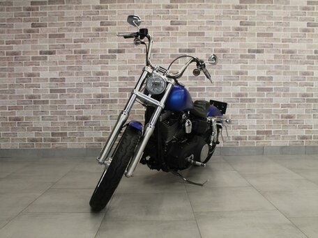 2006 Harley-Davidson Street Bob, синий, 836000 рублей, вид 2