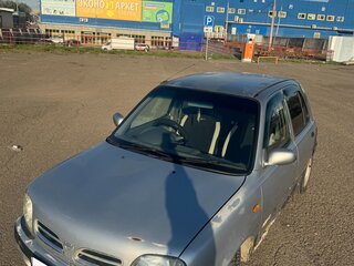 1999 Nissan March II (K11), серебристый, 140000 рублей, вид 2
