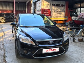 2008 Ford Focus II Рестайлинг, чёрный, 570000 рублей, вид 2
