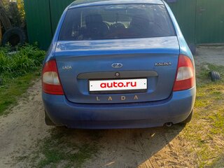 2006 Lada (ВАЗ) Kalina I, синий, 175000 рублей, вид 4