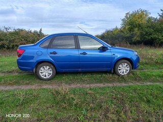 2020 Lada (ВАЗ) Granta I Рестайлинг, синий, 720000 рублей, вид 3