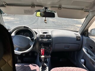 2008 Hyundai Accent ТагАЗ II, бежевый, 400000 рублей, вид 5