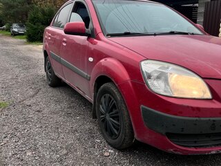 2007 Kia Rio II, красный, 350000 рублей, вид 1