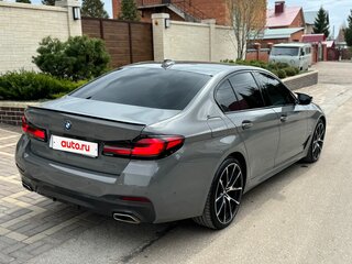 2021 BMW 5 серии 520d xDrive VII (G30/G31/G38) Рестайлинг, серый, 4300000 рублей, вид 4
