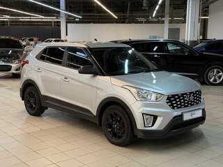 2021 Hyundai Creta I Рестайлинг, серый, 1684000 рублей, вид 3
