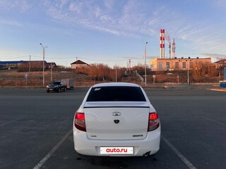 2012 Lada (ВАЗ) Granta I, белый, 370000 рублей, вид 5