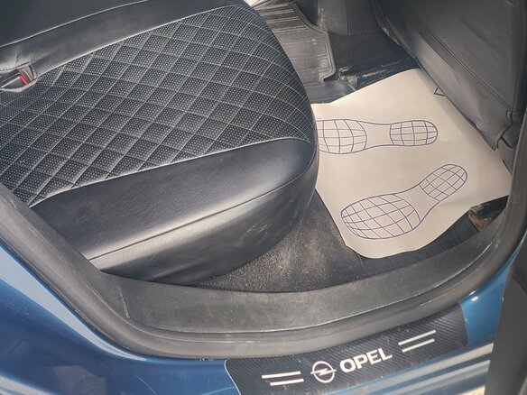 2013 Opel Astra J Рестайлинг, синий, 899000 рублей - вид 34