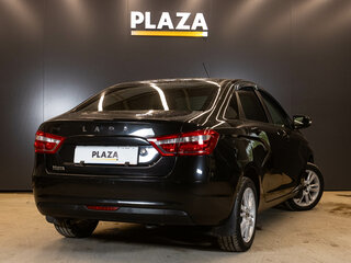 2015 Lada (ВАЗ) Vesta I, чёрный, 700000 рублей, вид 4