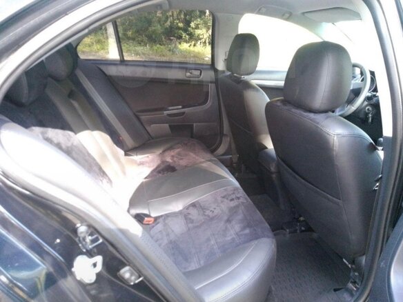 2008 Mitsubishi Lancer X, чёрный, 740000 рублей - вид 6