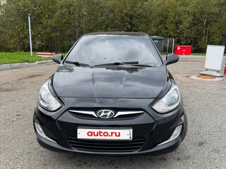 2011 Hyundai Solaris I, чёрный, 500000 рублей, вид 1