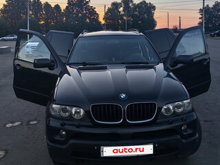 2005 BMW X5 3.0d I (E53) Рестайлинг, чёрный, 1050000 рублей, вид 1