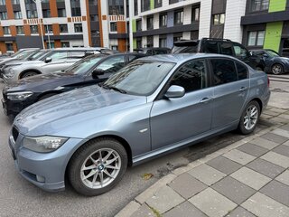 2011 BMW 3 серии 318i V (E90/E91/E92/E93) Рестайлинг, голубой, 1250000 рублей, вид 3