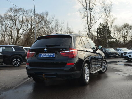 2015 BMW X3 20i xDrive II (F25) Рестайлинг, чёрный, 1400000 рублей, вид 5