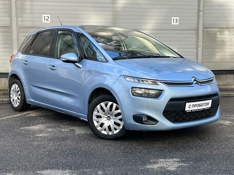 2014 Citroen C4 Picasso II, голубой, 859000 рублей, вид 3