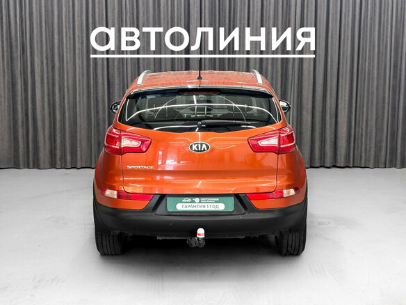 2013 Kia Sportage III, оранжевый, 1199000 рублей - вид 5
