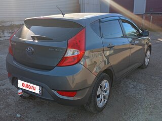 2011 Hyundai Solaris I, чёрный, 600000 рублей, вид 4