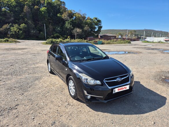 2015 Subaru Impreza IV Рестайлинг, чёрный, 820000 рублей - вид 2