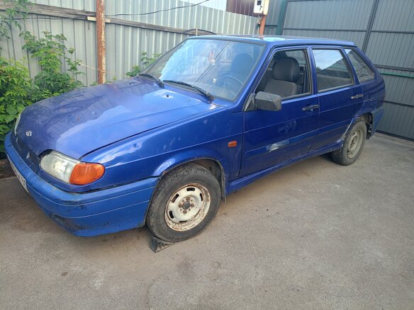 2010 Lada (ВАЗ) 2114, синий, 154000 рублей - вид 1