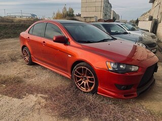 2008 Mitsubishi Lancer X, красный, 680000 рублей, вид 1