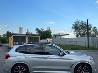 2019 BMW X3 M40d III (G01), серебристый, 5300000 рублей, вид 4