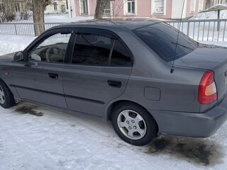 2008 Hyundai Accent ТагАЗ II, серый, 450000 рублей, вид 3