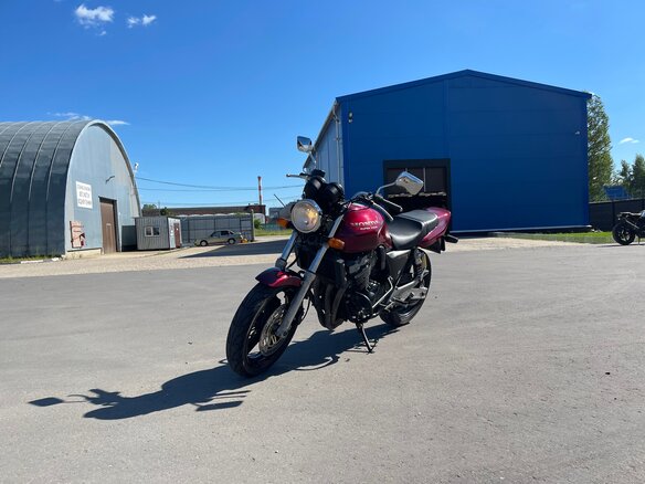 1999 Honda CB 400 Super Four, красный, 300000 рублей - вид 14