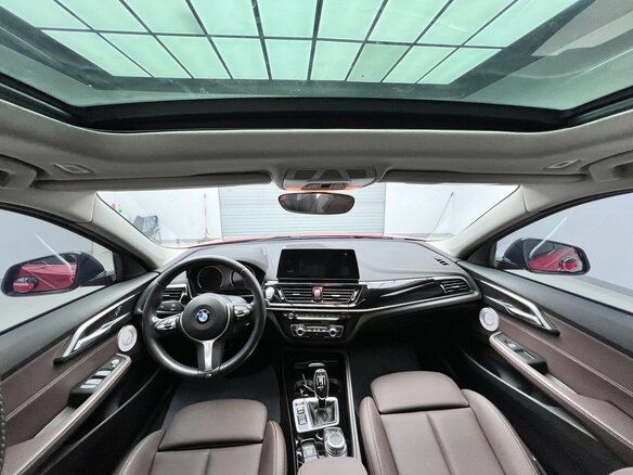 2022 BMW 1 серии 120i III (F52) Рестайлинг, красный - вид 7