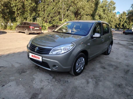 2011 Renault Sandero I, серый, 450000 рублей, вид 1