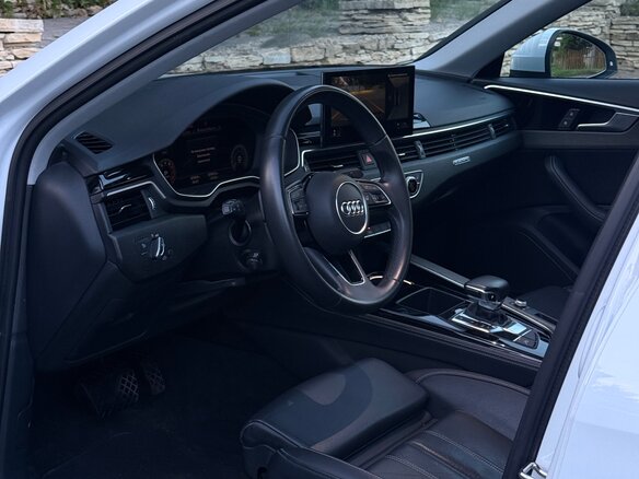 2022 Audi A4 40 TFSI V (B9) Рестайлинг, белый, 3890000 рублей - вид 8