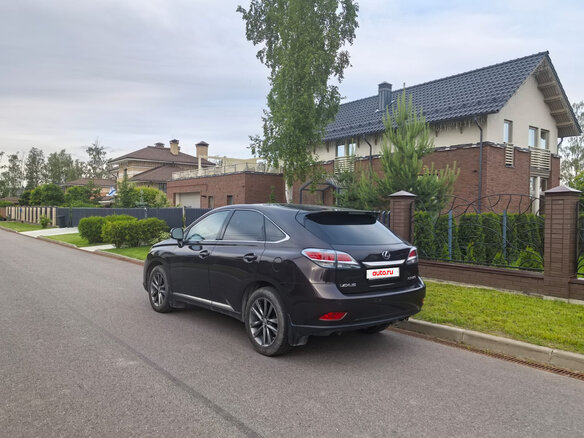 2015 Lexus RX 270 III Рестайлинг, фиолетовый, 2300000 рублей - вид 4