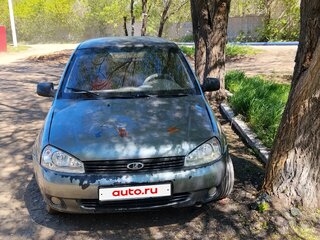 2008 Lada (ВАЗ) Kalina I, серый, 120000 рублей, вид 1