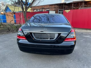 2005 Mercedes-Benz S-Класс 500 Long V (W221), чёрный, 1200000 рублей, вид 5