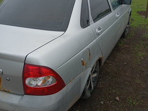 2011 Lada (ВАЗ) Priora I, серебристый, 150000 рублей - вид 7