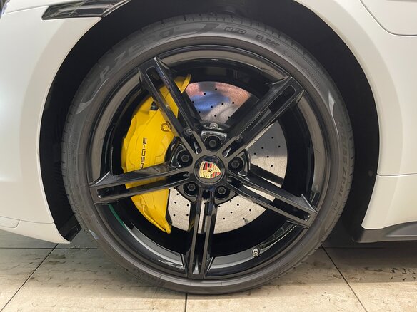 2021 Porsche Taycan Turbo S I, белый - вид 20