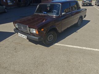 2009 Lada (ВАЗ) 2107, красный, 160000 рублей, вид 4