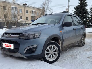 2016 Lada (ВАЗ) Kalina Cross II, голубой, 495000 рублей, вид 1