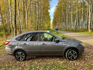 2022 Lada (ВАЗ) Granta I Рестайлинг, серый, 650000 рублей, вид 4