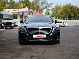 2016 Mercedes-Benz S-Класс 400 Long VI (W222, C217), чёрный, 3700000 рублей, вид 2