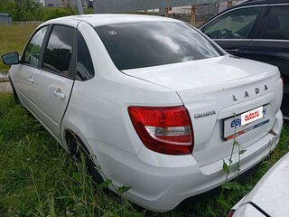 2024 Lada (ВАЗ) Granta I Рестайлинг, белый, 596114 рублей, вид 4