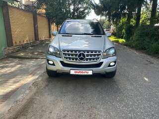 2009 Mercedes-Benz M-Класс 350 II (W164) Рестайлинг, серебристый, 1450000 рублей, вид 2