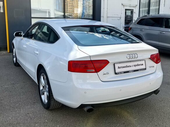 2014 Audi A5 I (8T) Рестайлинг, белый - вид 6