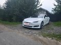 2016 Tesla Model S 90D I Рестайлинг, белый - вид 1