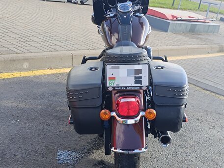 2018 Harley-Davidson Heritage Classic, красный, 1000000 рублей, вид 4