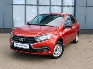 2019 Lada (ВАЗ) Granta I Рестайлинг, красный, 459000 рублей, вид 1