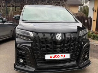 2021 Toyota Alphard III Рестайлинг, чёрный, 5400000 рублей, вид 3