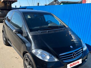 2005 Mercedes-Benz A-Класс 150 II (W169), чёрный, 299999 рублей, вид 1
