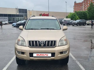 2007 Toyota Land Cruiser Prado 5-speed 120 Series Рестайлинг, бежевый, 1700000 рублей, вид 1